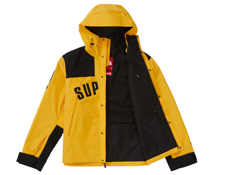 Supreme Supreme The North Face Arc Logo Mountain Parka Yellow outlook