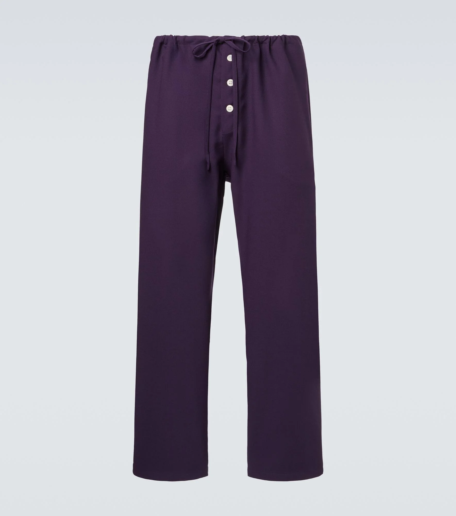 Astor wool wide-leg pants - 1