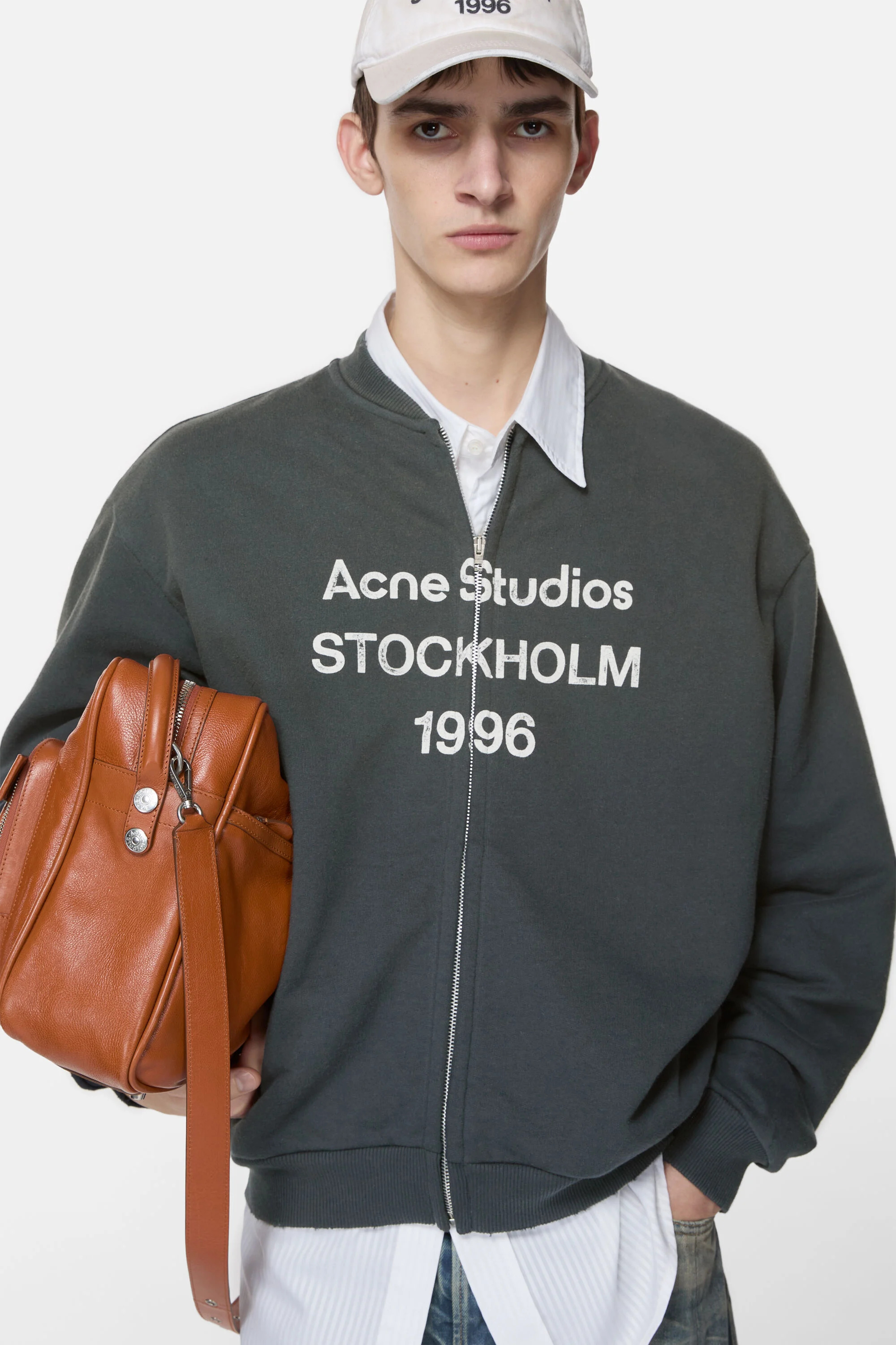 Zip sweater logo - Black - 4