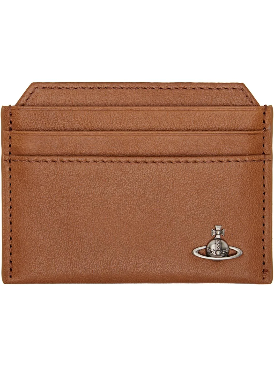 Brown Slim Card Holder - 1