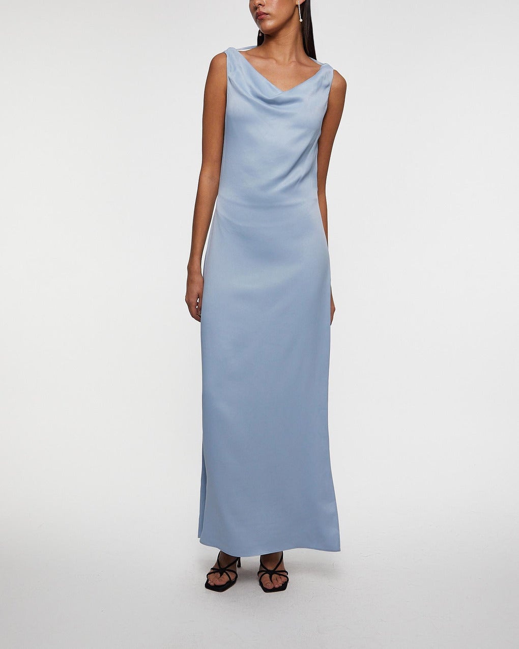 Dress Waterfall Maxi  Blue - 2