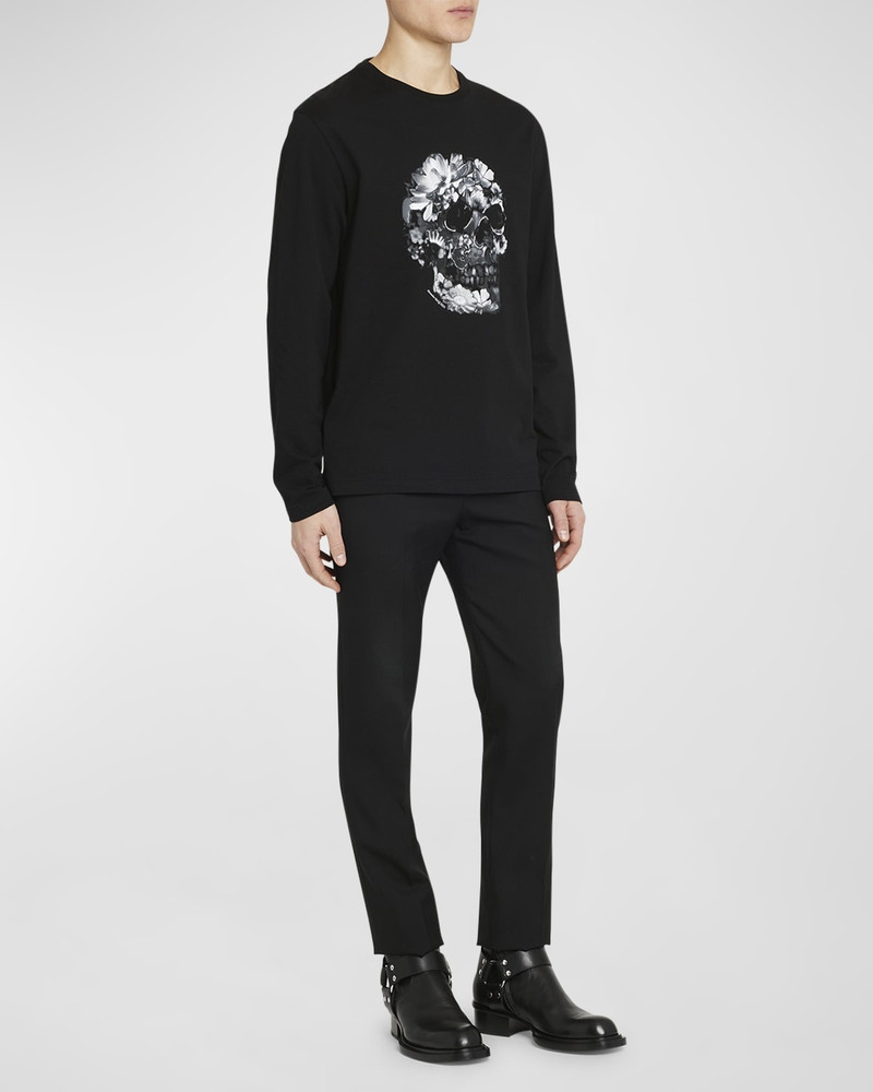 Alexander McQueen Men's Skull-Print T-Shirt outlook