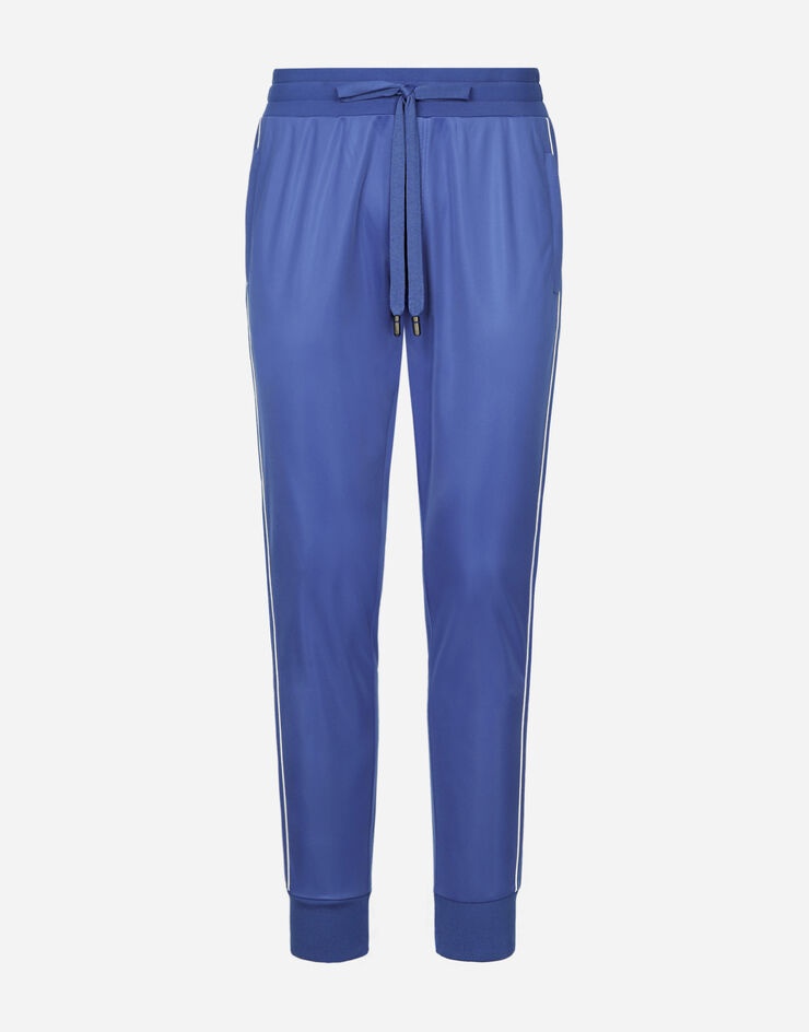 Triacetate jogging pants with bands - 1