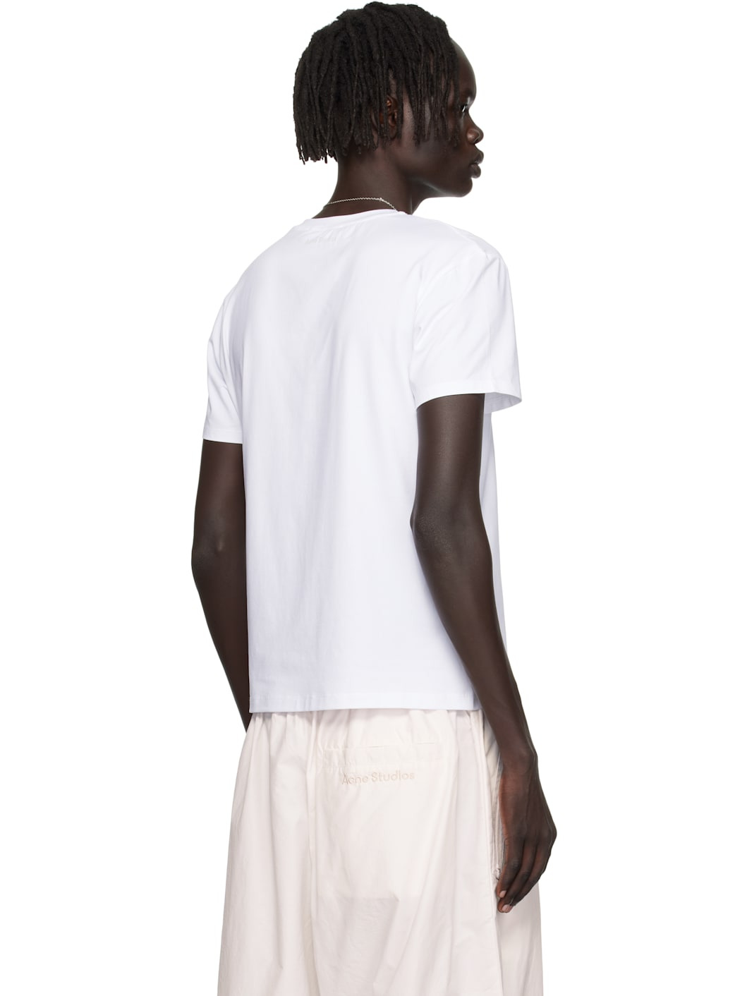 White Regular Fit T-shirt - 3