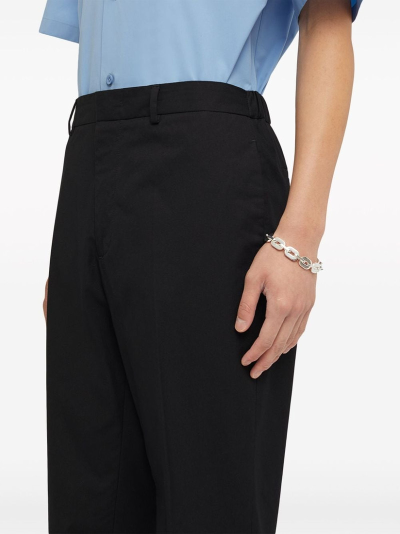 straight-leg cotton trousers 5