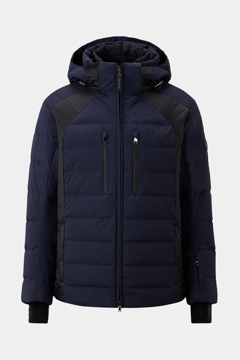 Tinus Down ski jacket in Navy blue 1