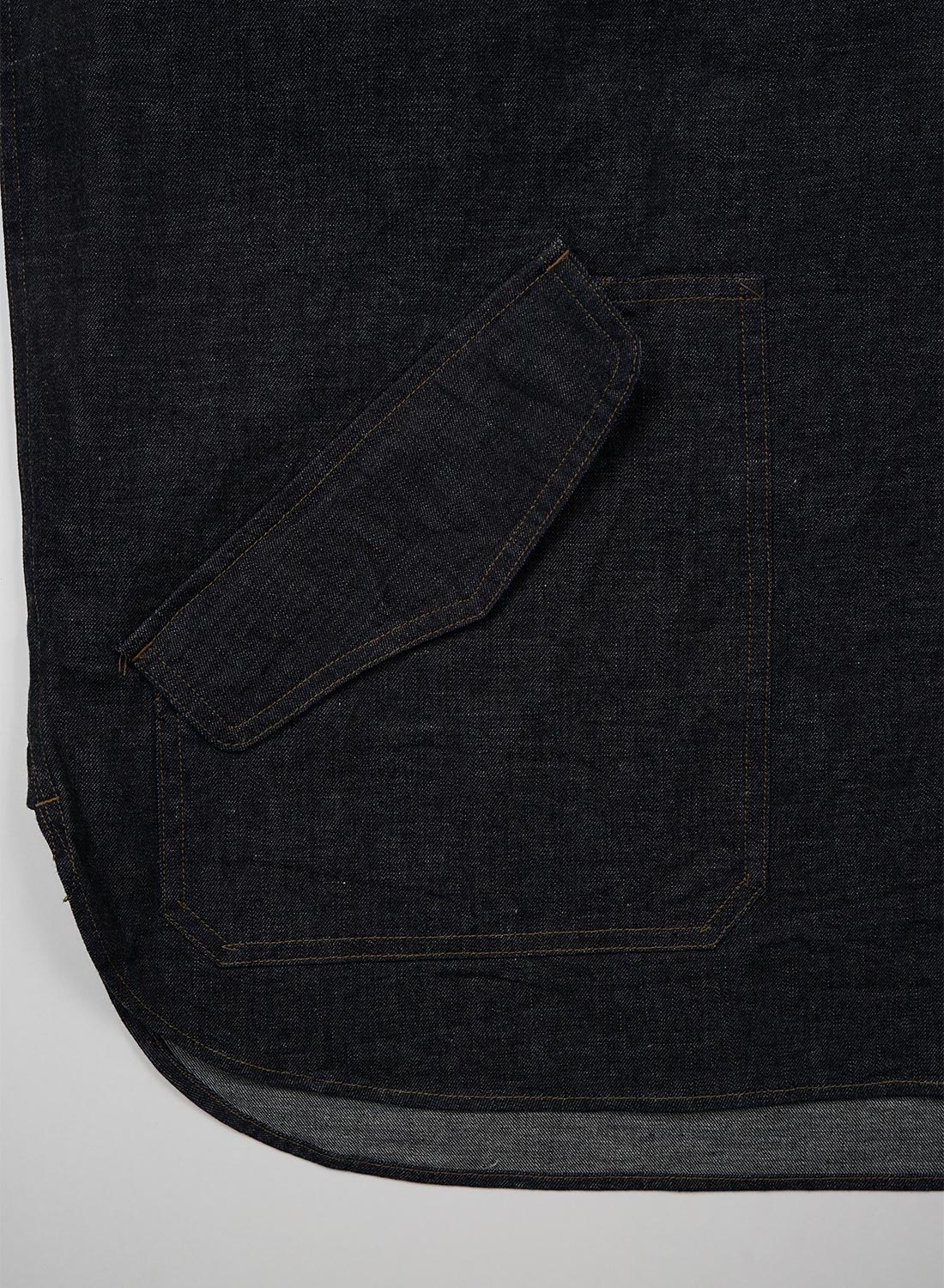 Pullover Shirt 10oz Denim in Indigo - 4