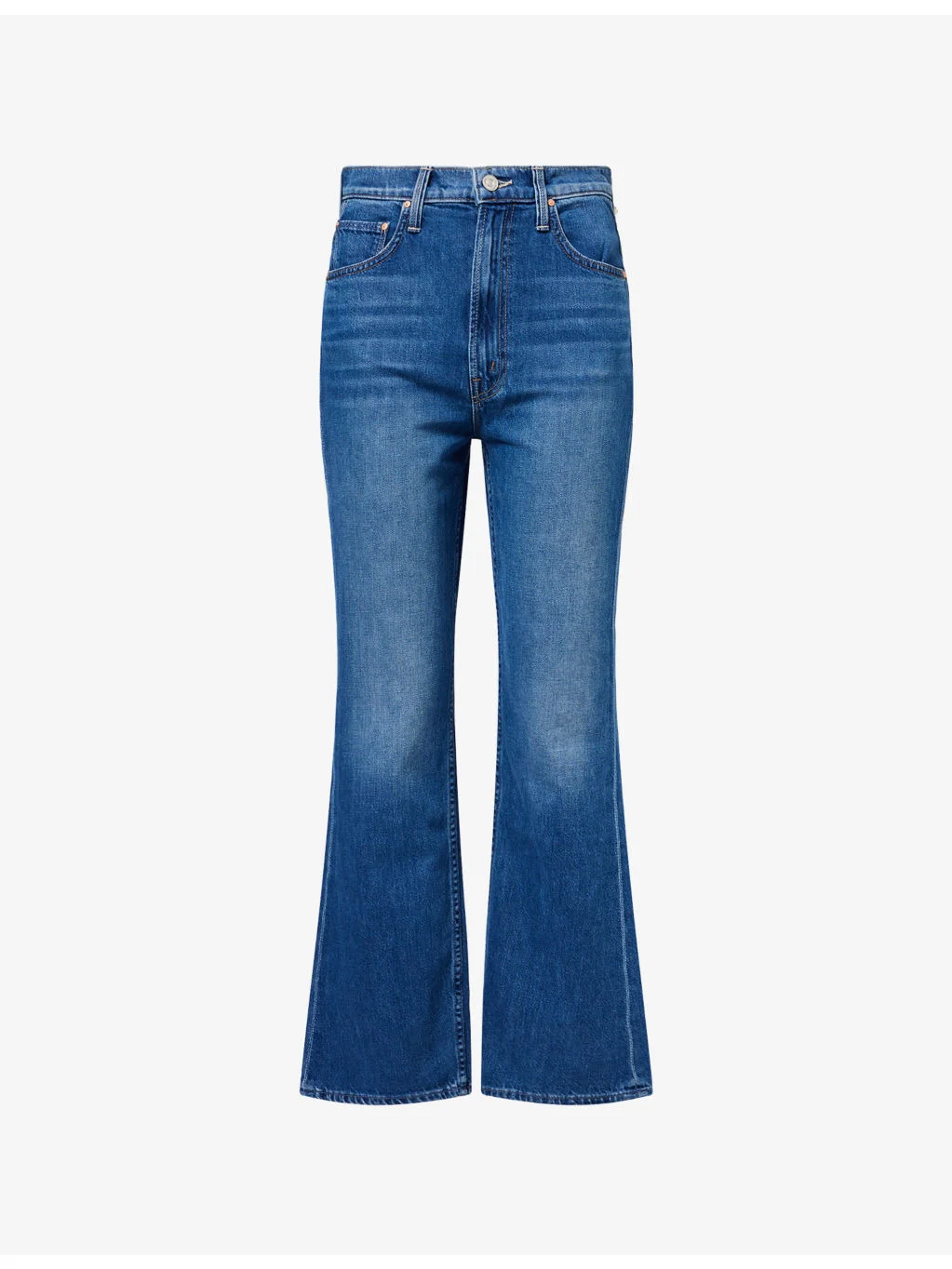 The Scooter Ankle Flared-Leg Denim Jeans - 1
