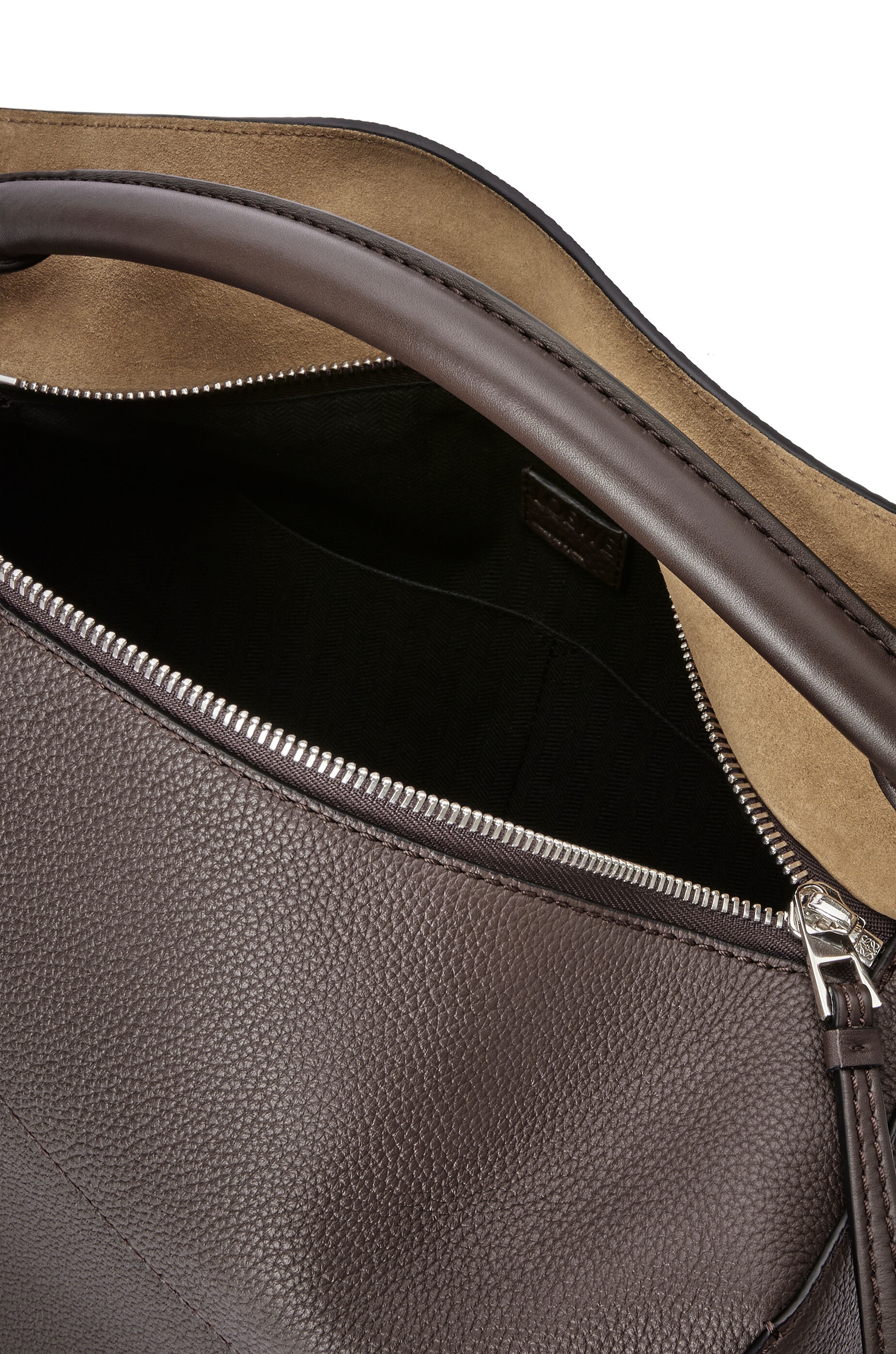 Large Puzzle bag in grained calfskin - 7