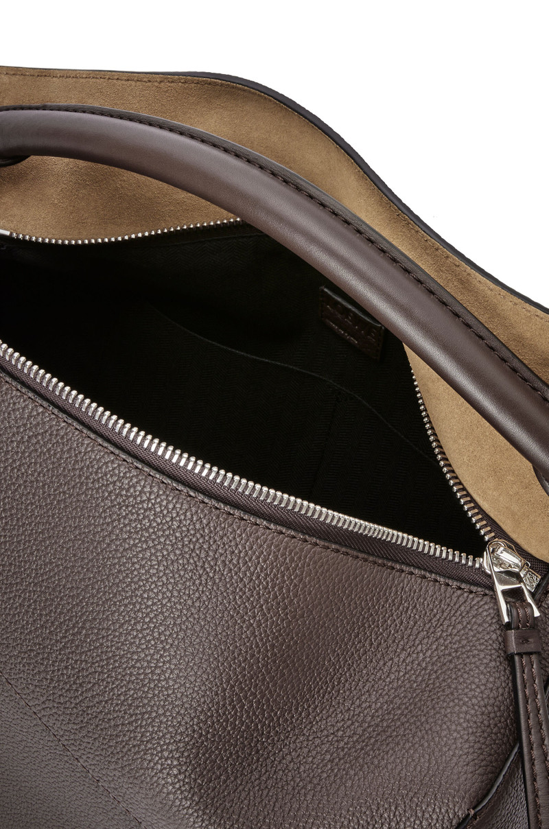 Large Puzzle bag in grained calfskin 7
