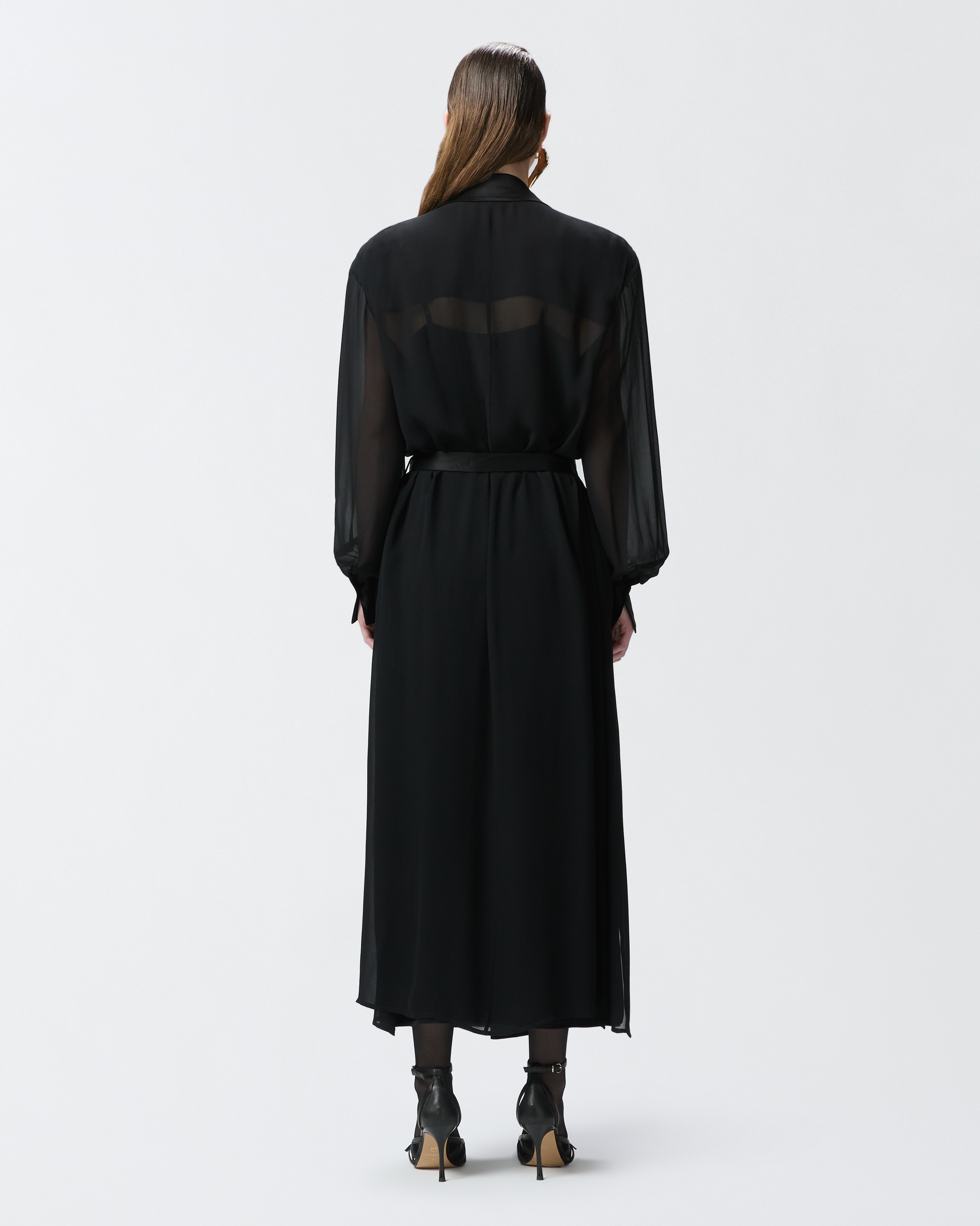 ELEGANT LONG COAT DRESS - 4