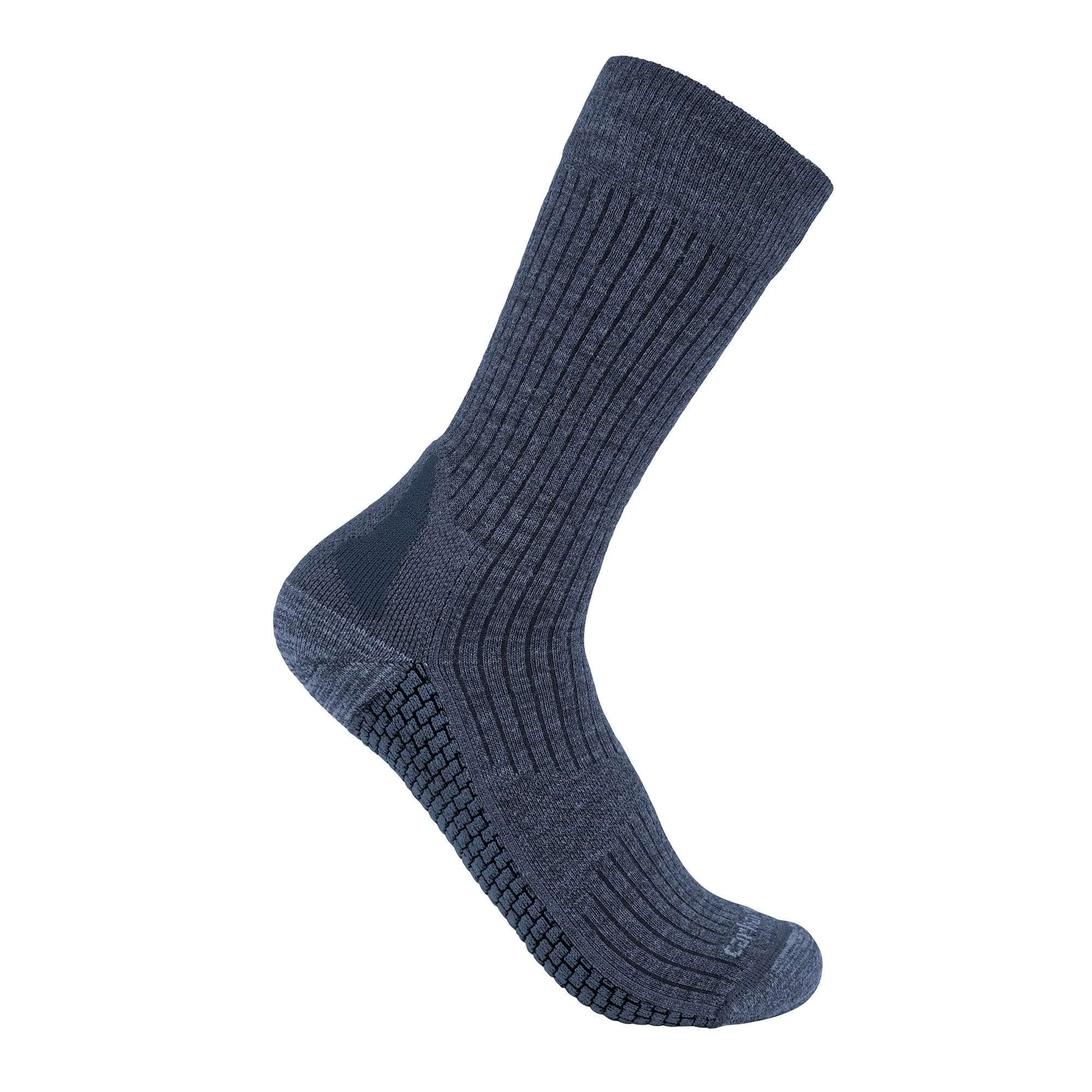 Women's Carhartt Force® Grid Midweight Merino Wool Blend Crew Sock - 1