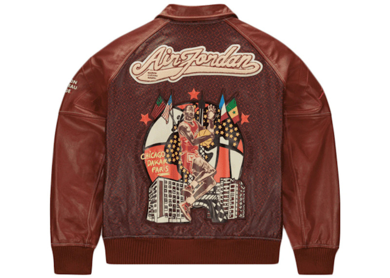 Jordan Jordan x Maison Château Rouge Jacket Brown outlook
