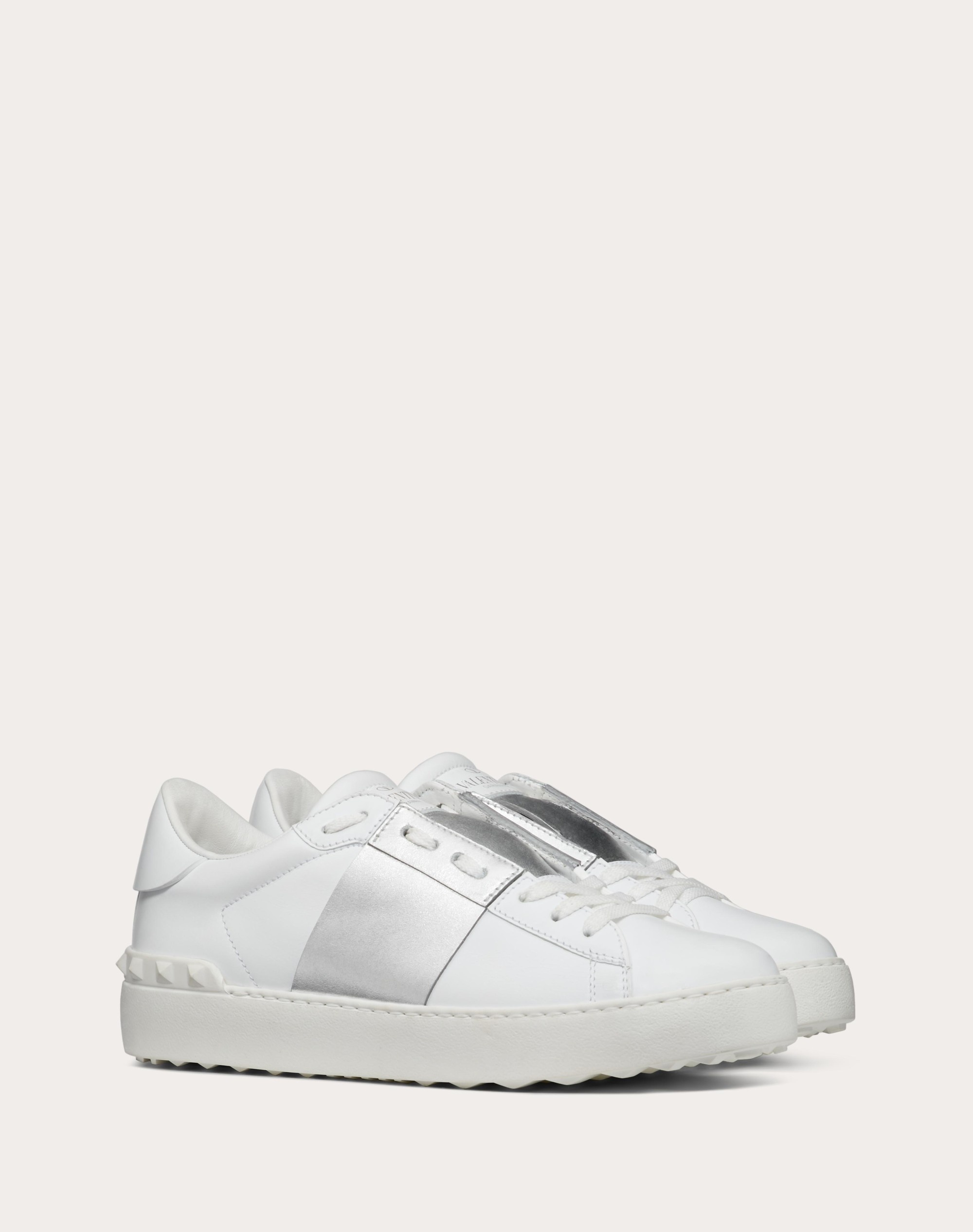 OPEN SNEAKER WITH METALLIC STRIPE - 2