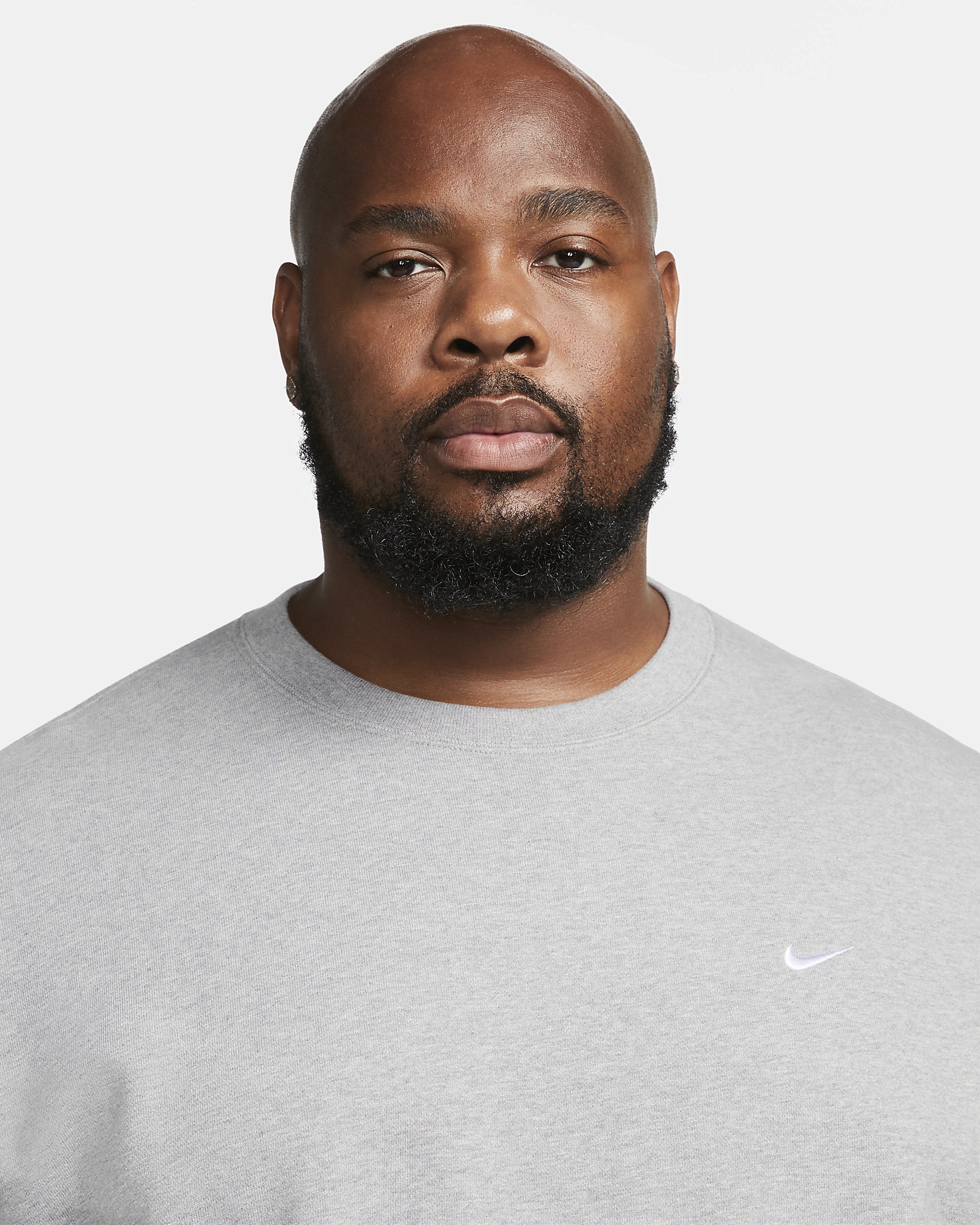 Nike Men's Solo Swoosh Fleece Crew - 7