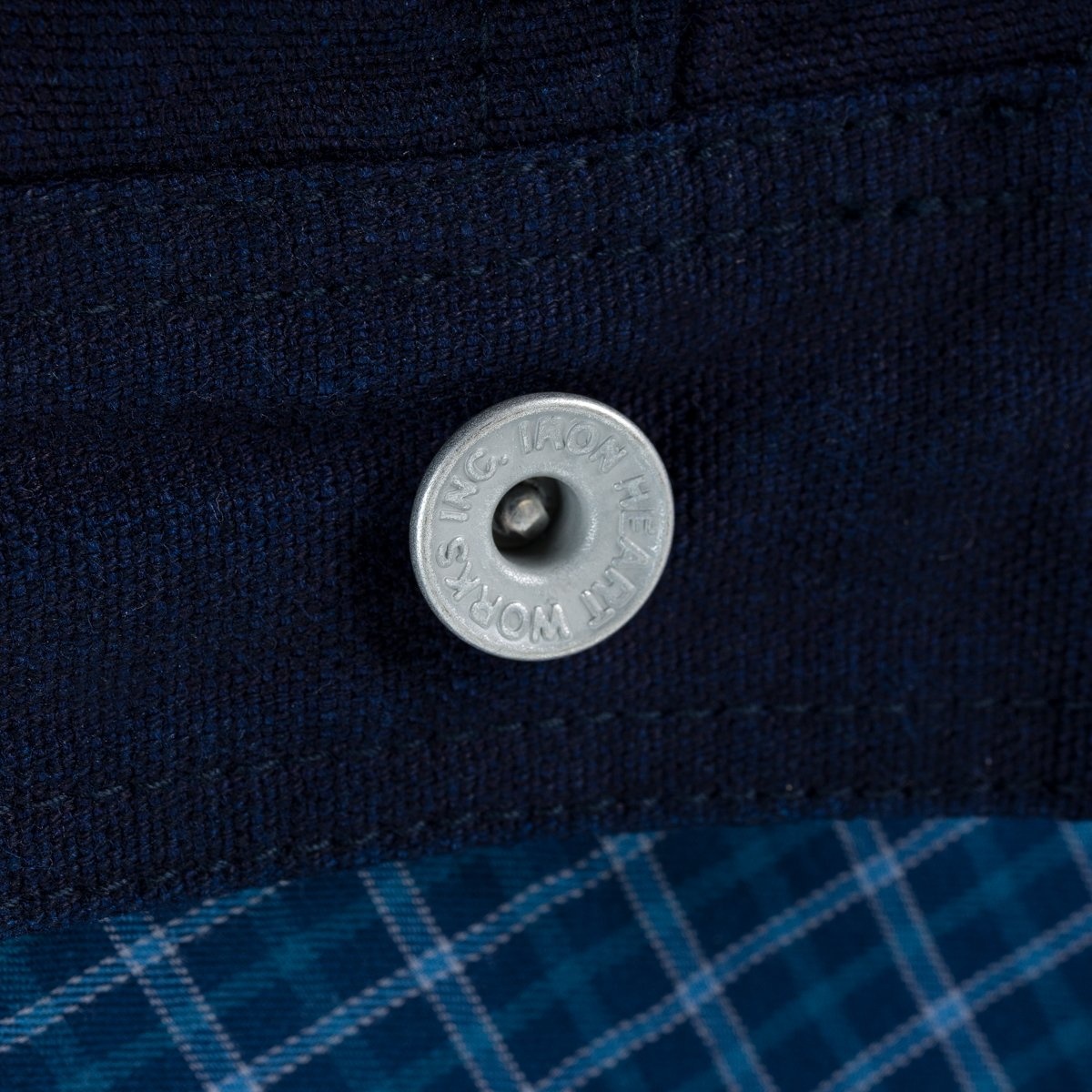IHJ-135-IND 13oz Oxford Cloth Riders Jacket - Indigo - 17