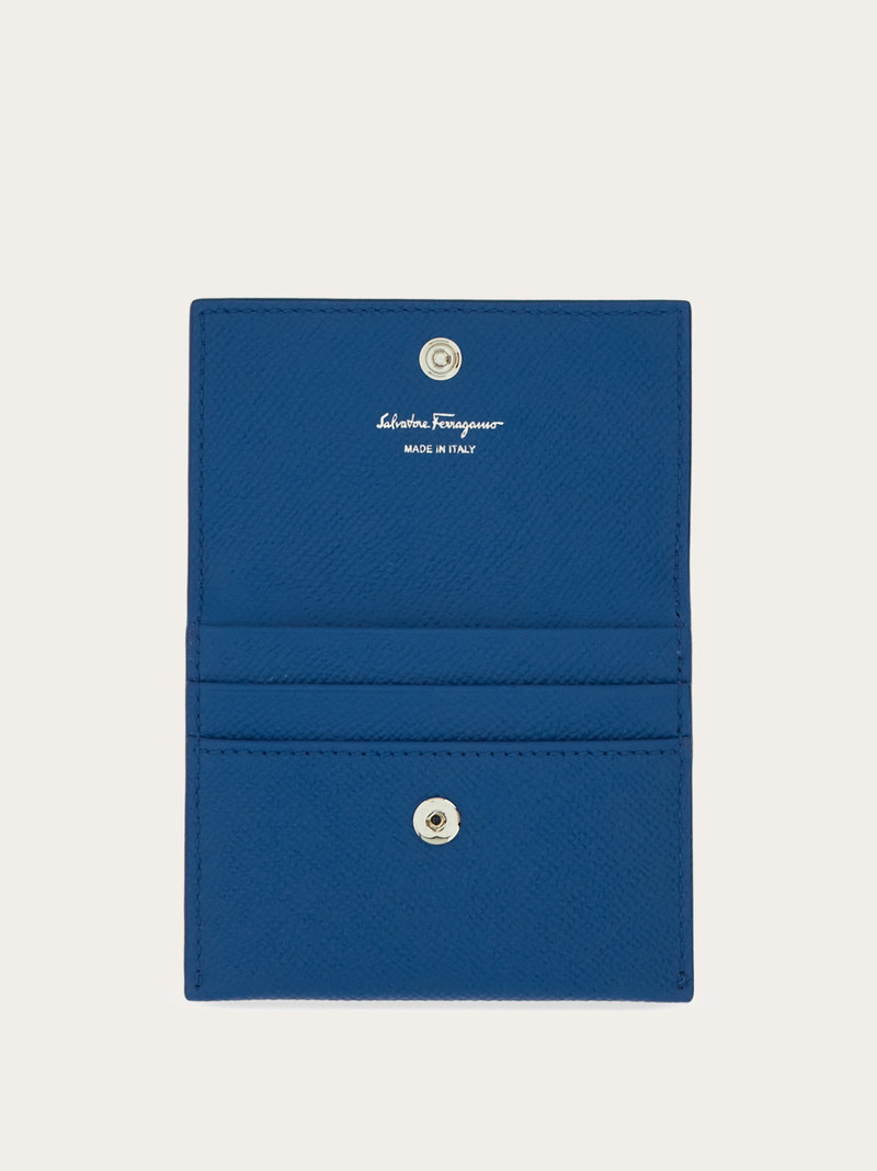 FERRAGAMO Gancini credit card holder outlook