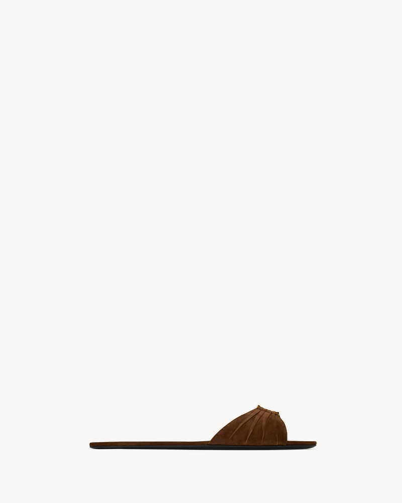 BABYLONE SLIDES IN SUEDE - 1