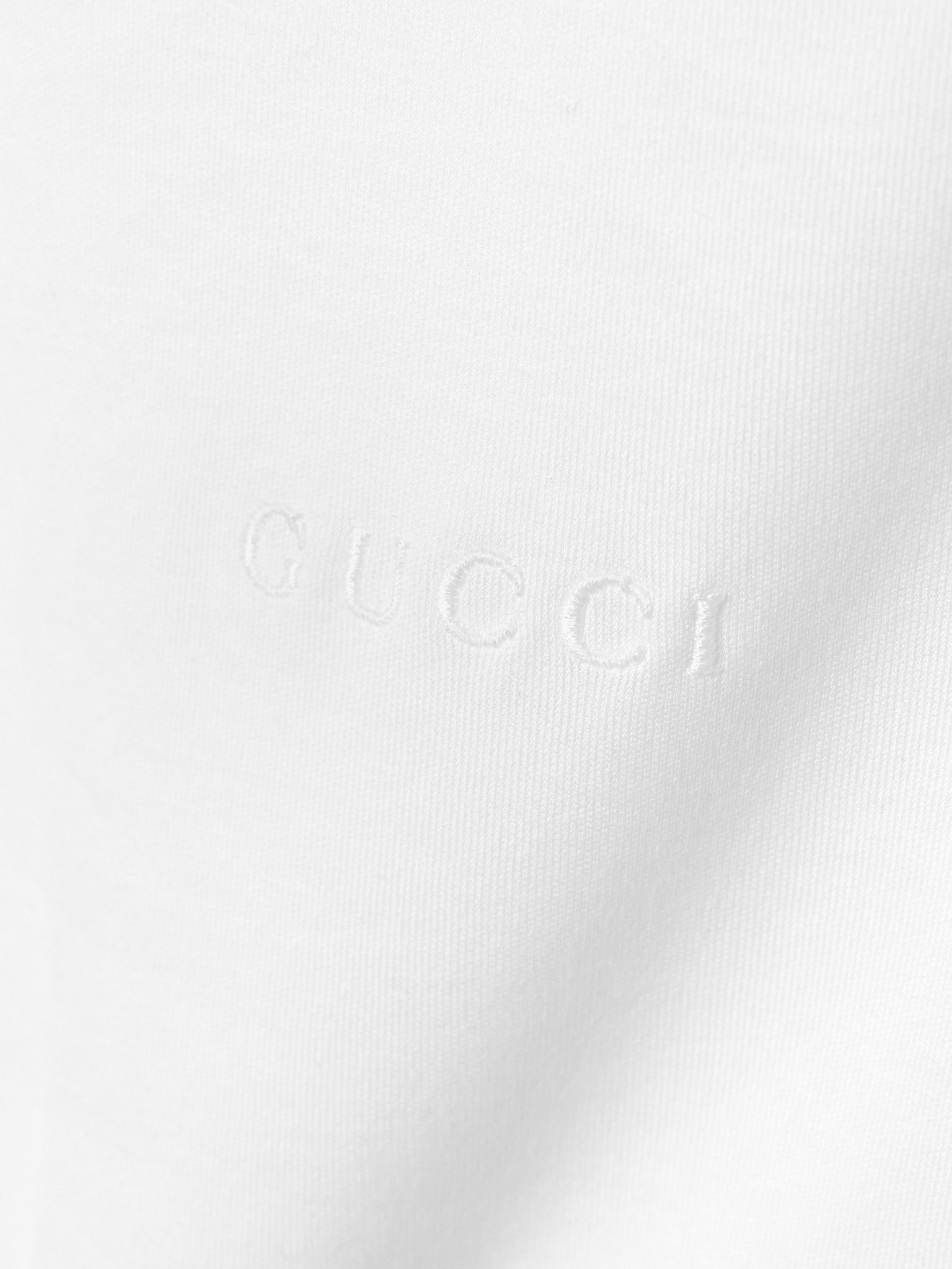Oversized cotton-jersey T-shirt White - 4