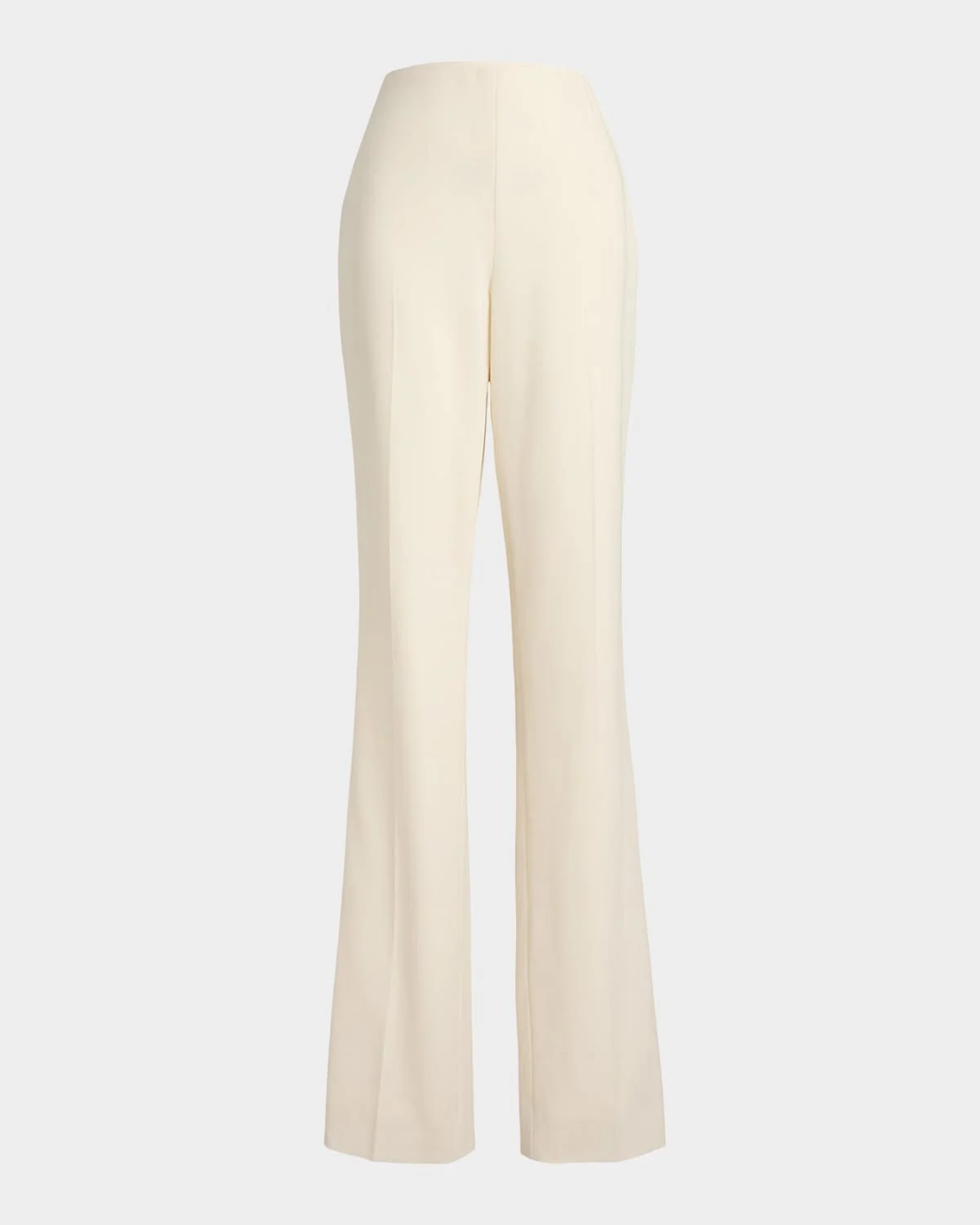 Alandra Wool Crepe Straight-Leg Pants - 1