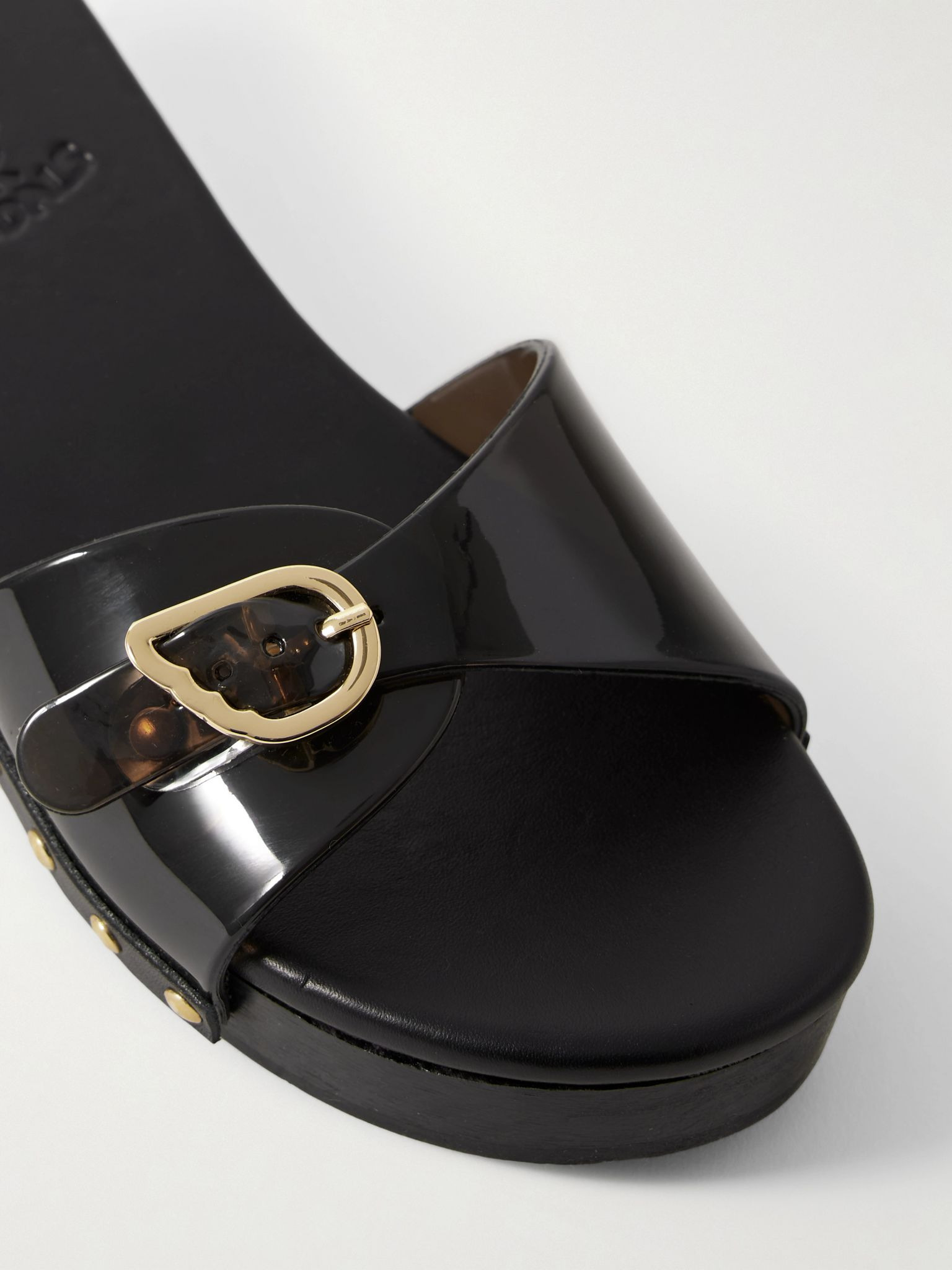 Omonia Jelly studded PVC clogs Black - 4