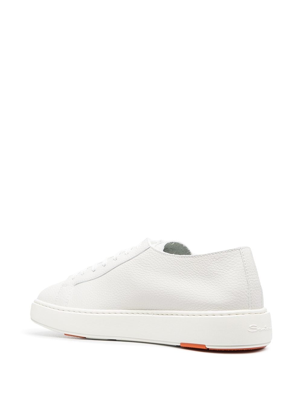 Grey Lace Up Sneakers - 3