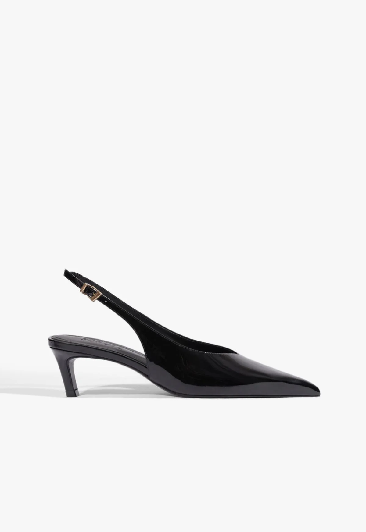 Alicia Sling Mid Patent Pump - 1