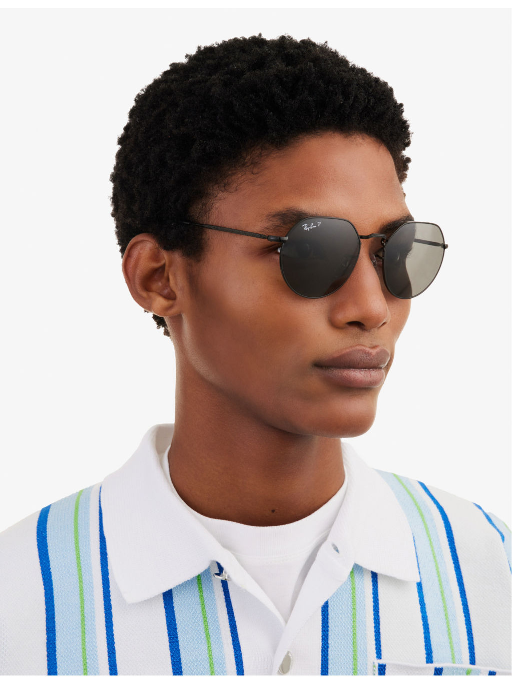 RB3565 Jack hexagonal-frame metal and acetate sunglasses - 2