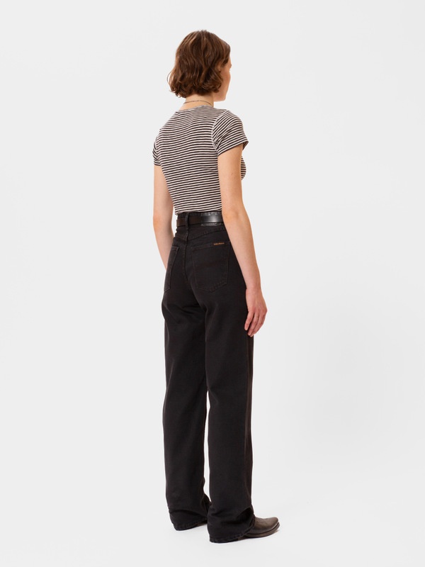 Eve Striped Slub T-Shirt Ecru/Black - 3