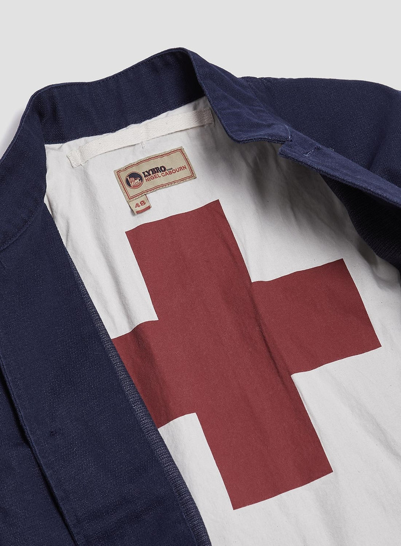 Tunic Jacket in Black Navy 4