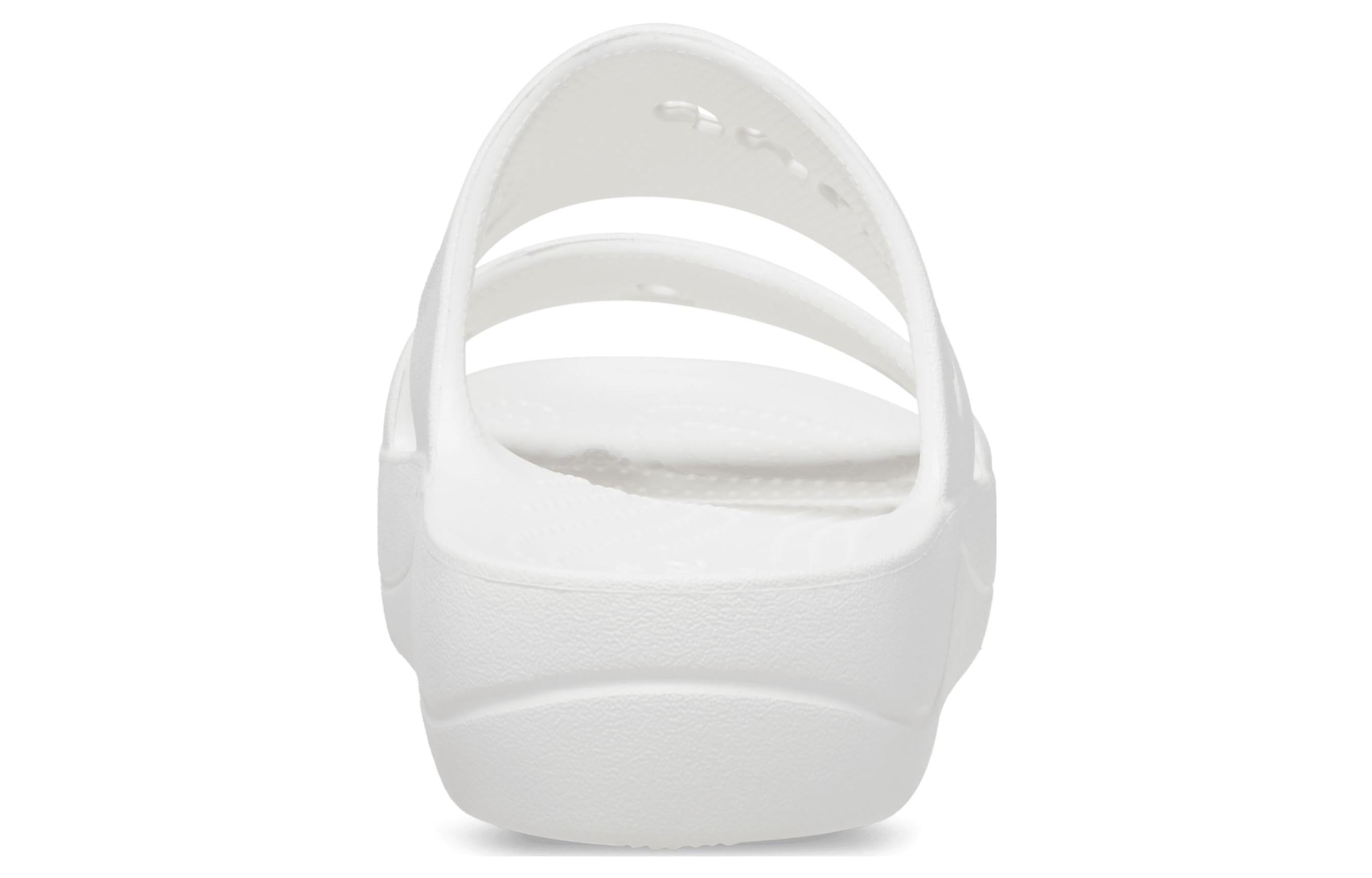(WMNS) Crocs Baya Platform Sandals 'White' 208188-100 - 6