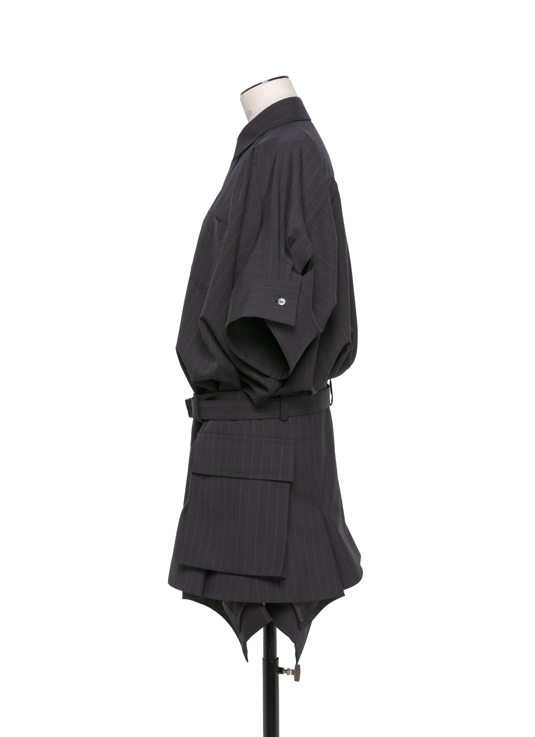Chalk Stripe Dress - 3