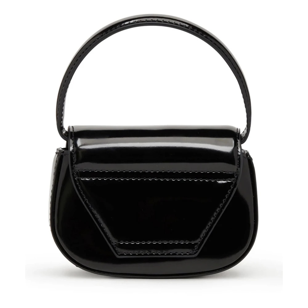 DIESEL｜CROSSBAGS (X08957 PS202 H0535) Diesel 1DR 1DR-XS-S Unisex Crossbody Bag Silver colored