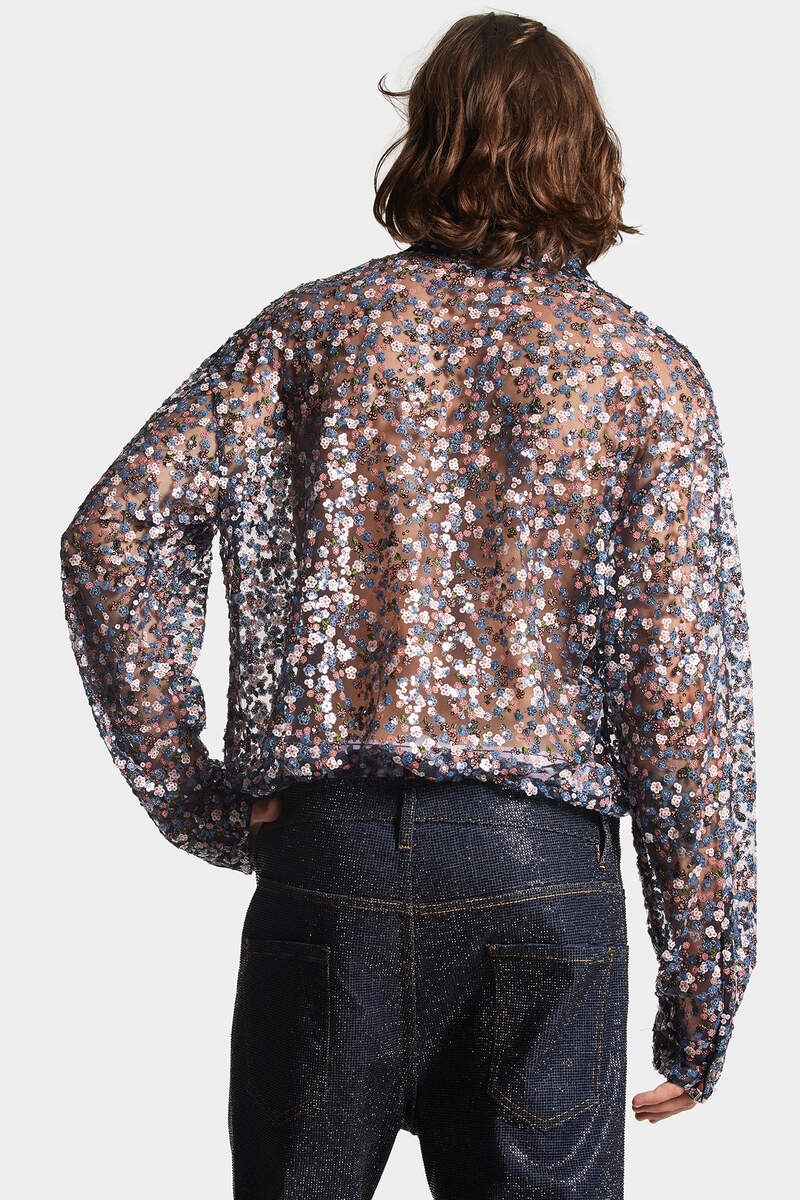 D2 BLOSSOMS EVENING SHIRT - 2
