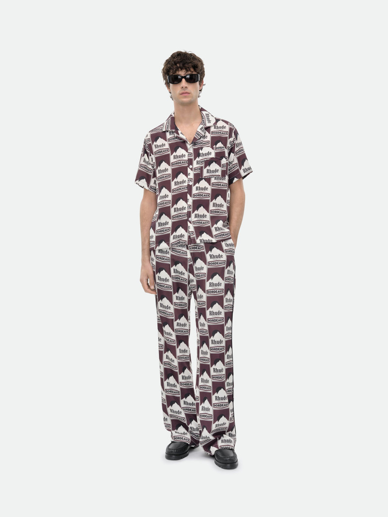 MOONLIGHT BORDEAUX SILK SHIRT 9