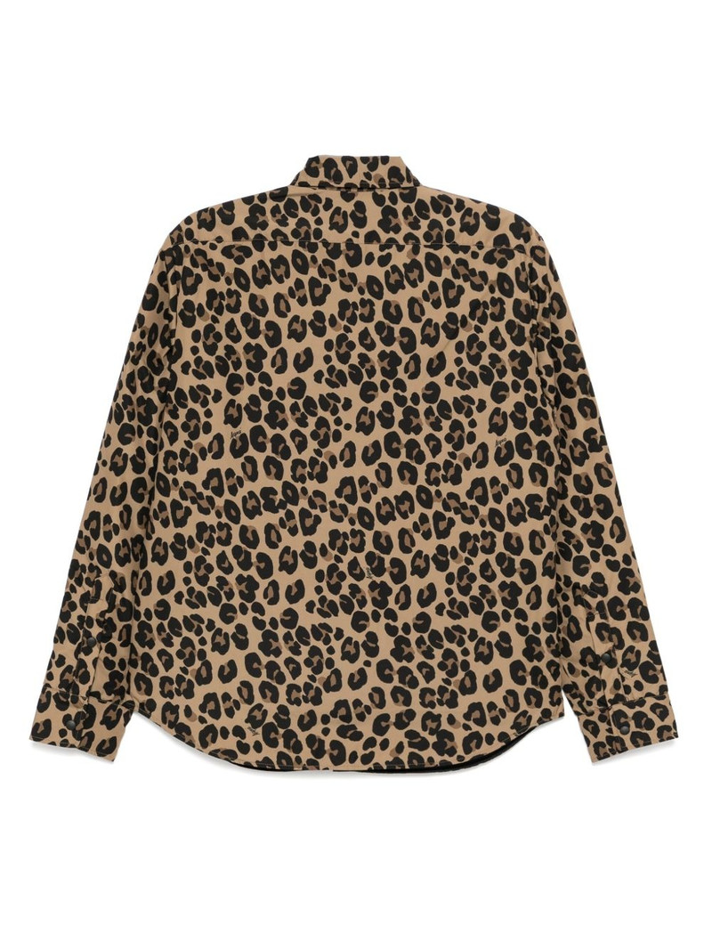 Aspesi leopard-printed jacket outlook