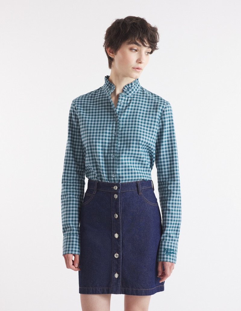 CRAFT DETAIL SHRUNKEN SHIRT 3