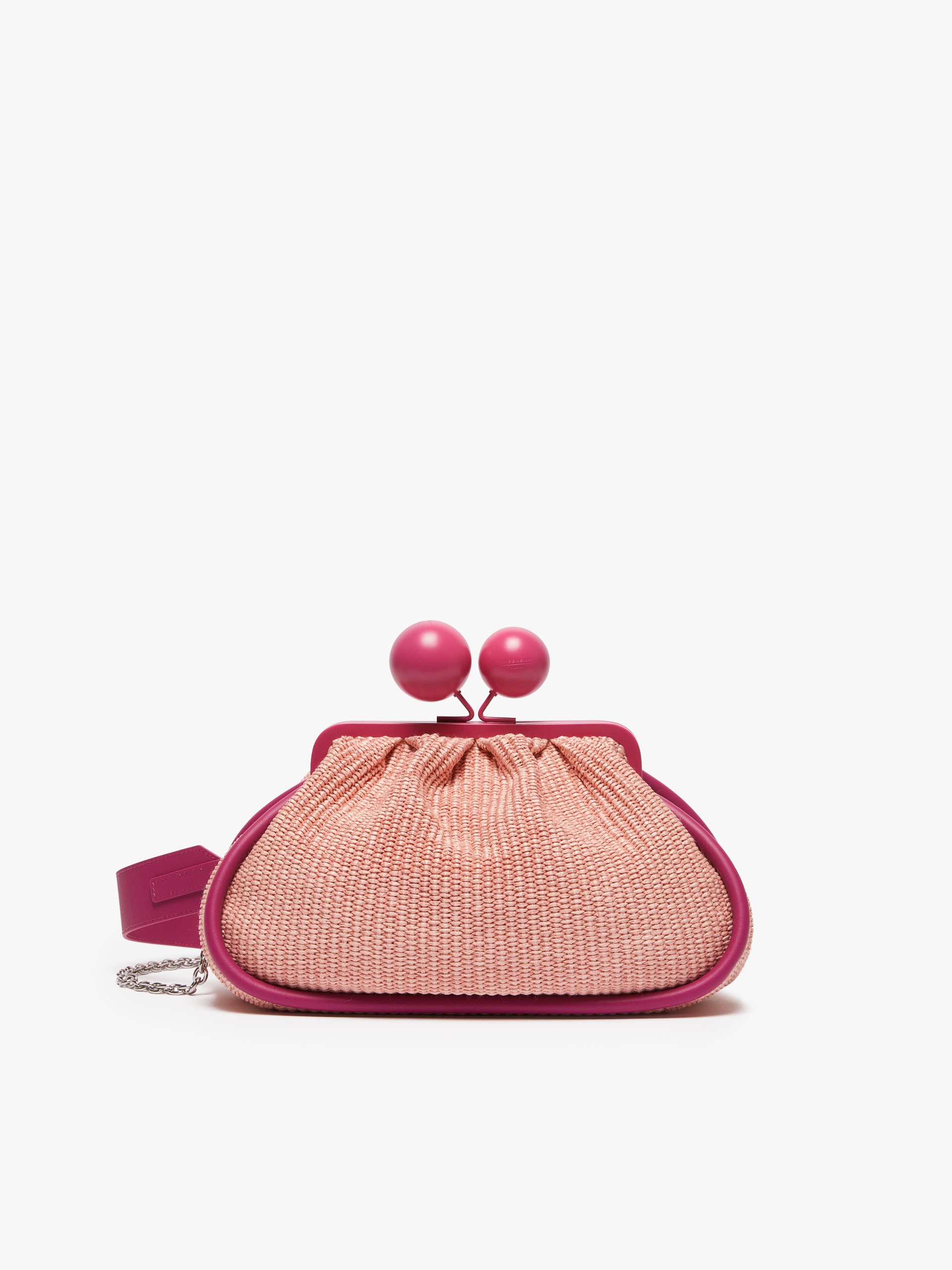 EFEBO Large raffia-look Pasticcino Bag - 1