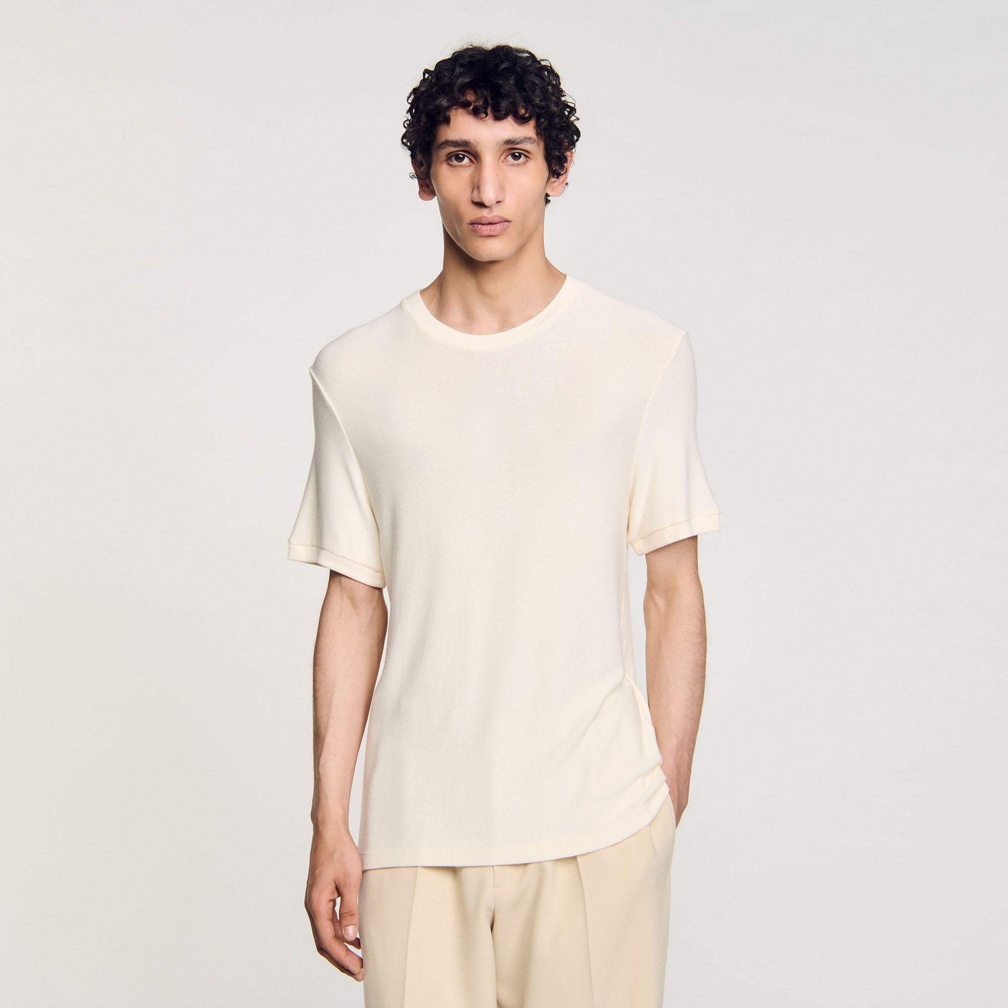 MOCK NECK T-SHIRT - 4