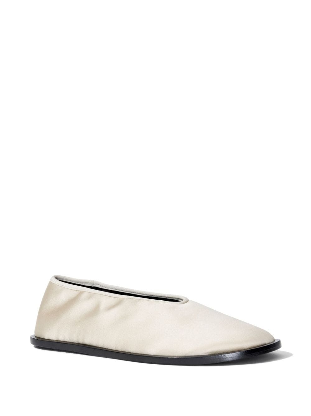 square-toe leather mules - 2
