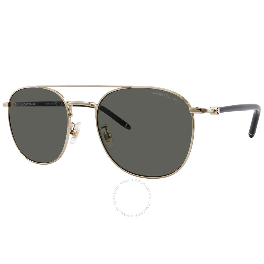 Montblanc Grey Pilot Men's Sunglasses MB0271S 006 56 - 2
