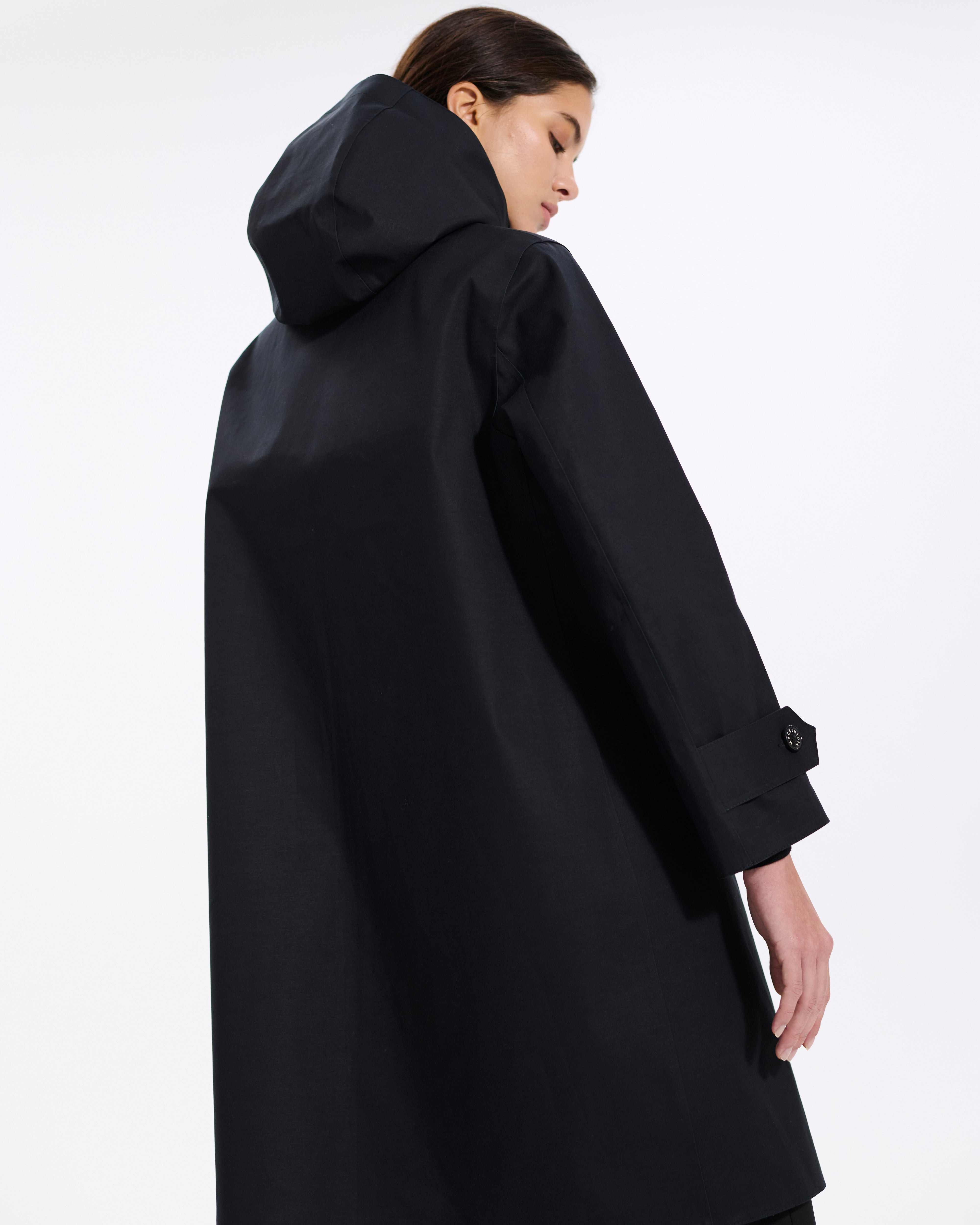Watten Rubberised Hooded 3/4 Length Coat - 4
