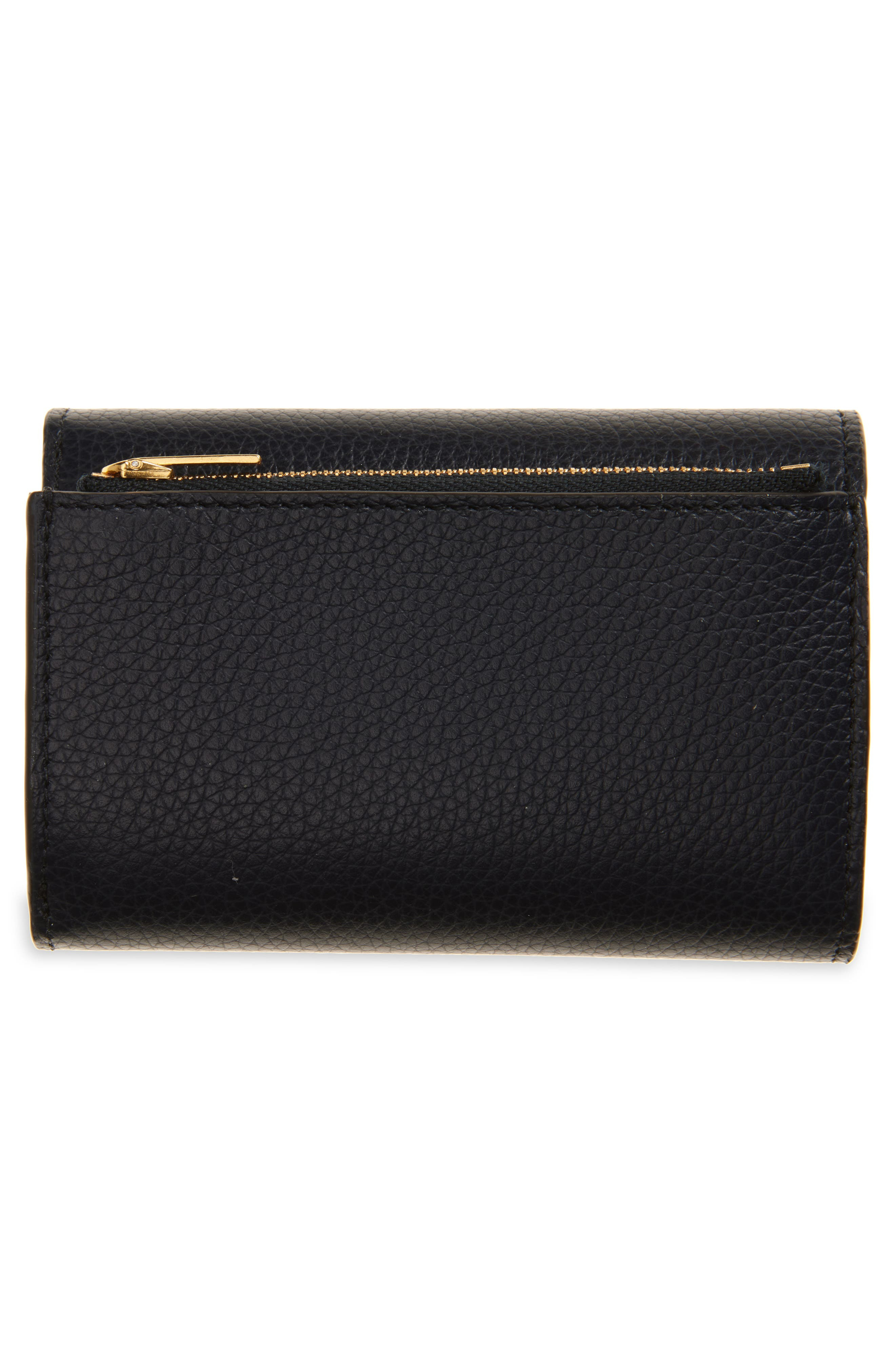 Continental Leather Trifold Wallet - 3