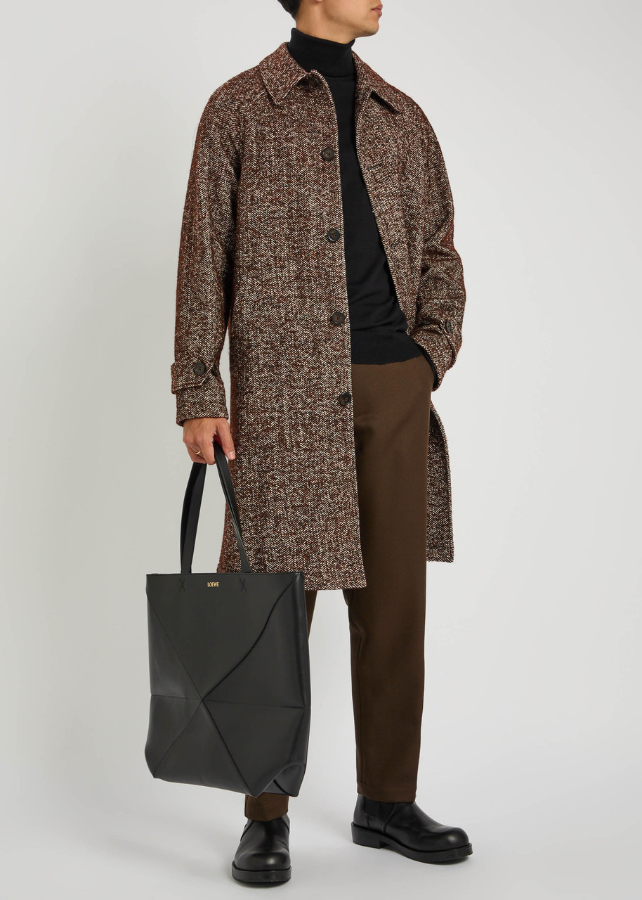 Officine Générale Hudson Fuzzy Herring Cotton-blend Coat - 4