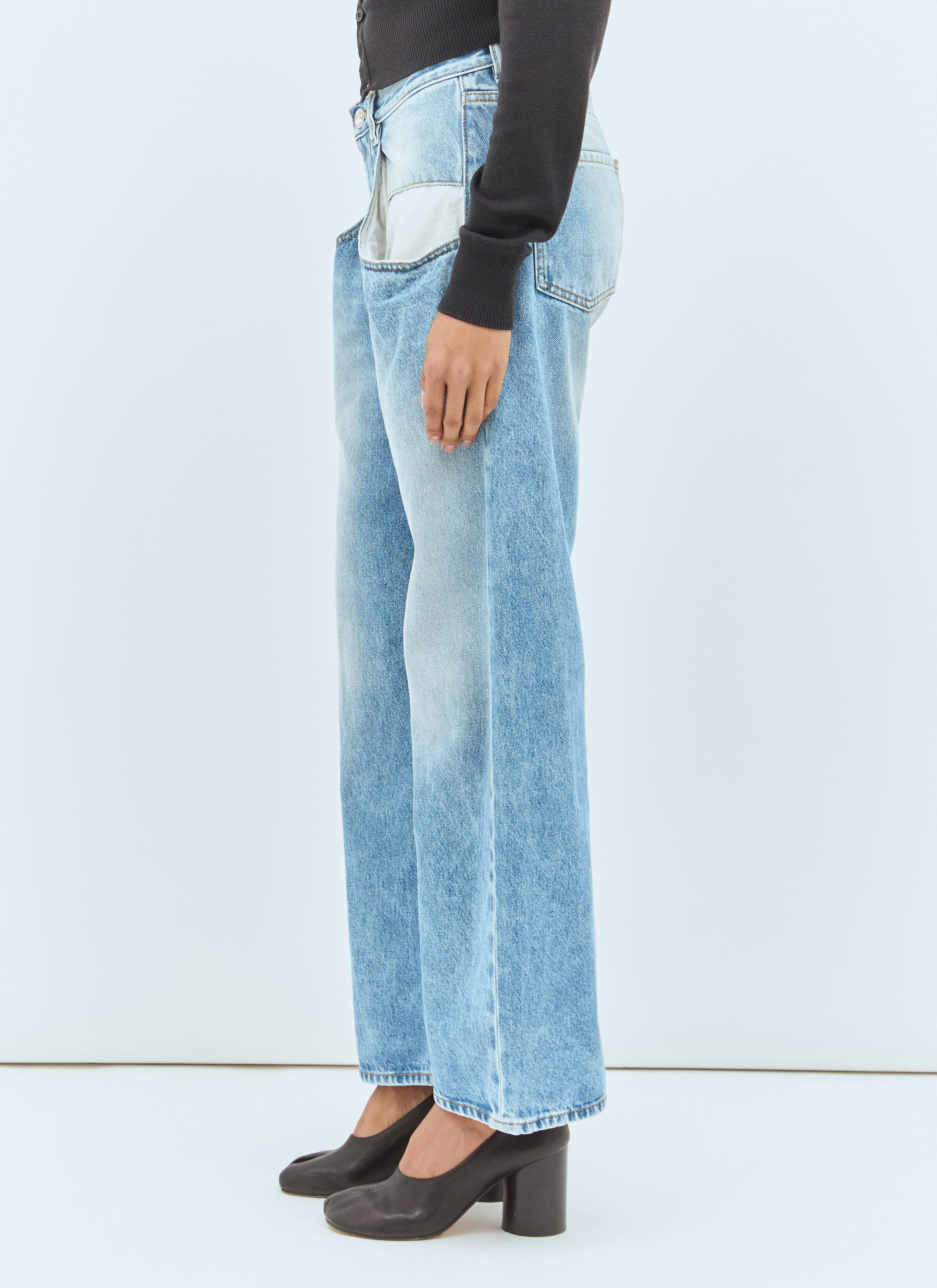 Maison Margiela Women Five Pocket Jeans - 4