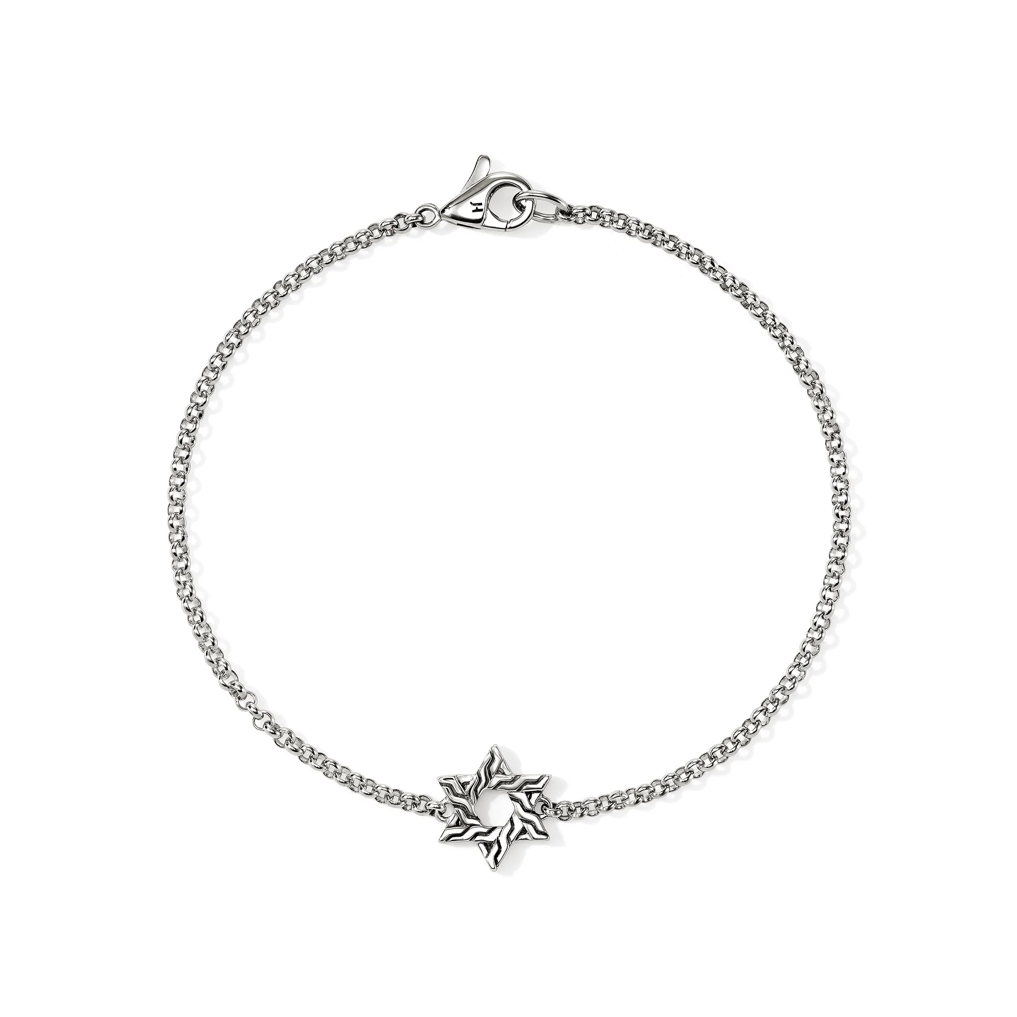 JH Essential Star of David Bracelet, Sterling Silver - 1