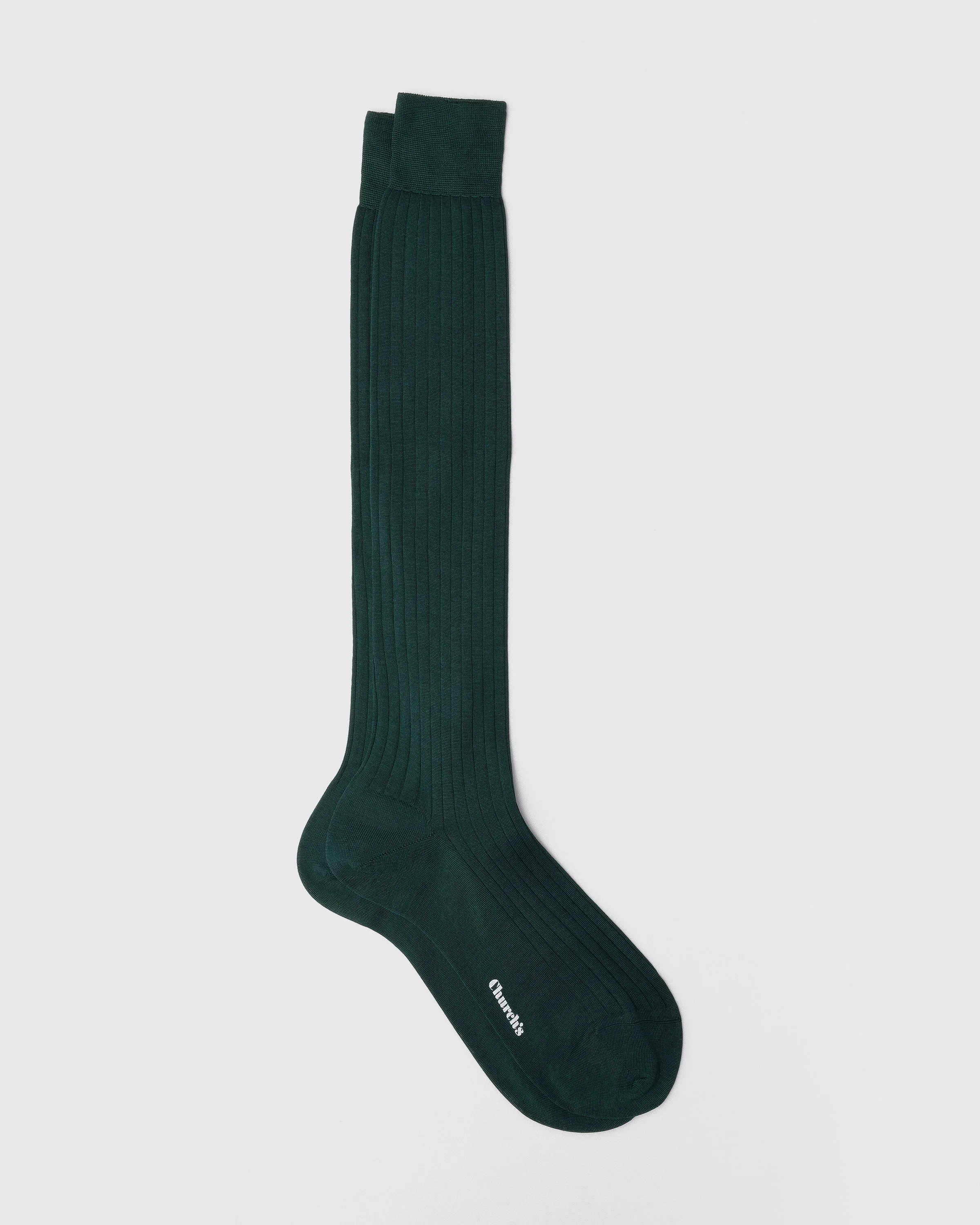 Ribbed cotton socks - 1