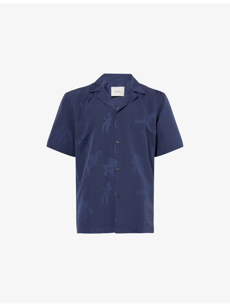 Lesley Short-Sleeves Woven Shirt 1