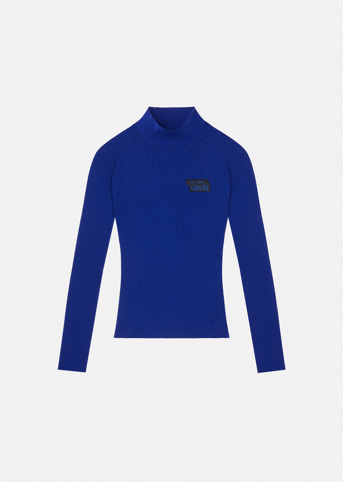 La Greca Accent Wool Sweater - 1
