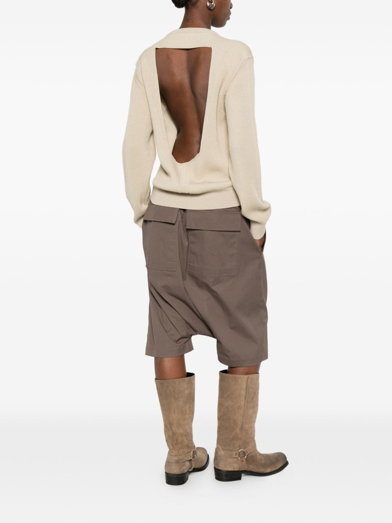Rick Owens ribbed jumper outlook